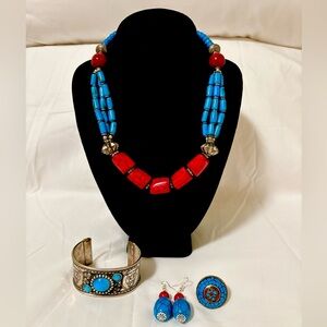 Himalayan jewelry necklace sets